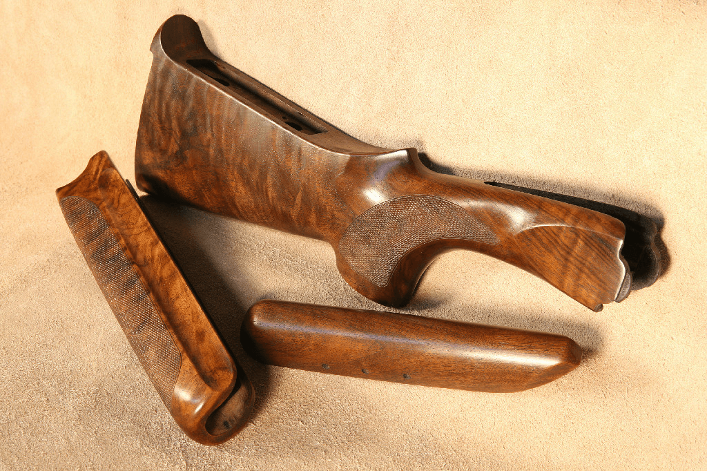 Beretta 3 piece satin finish refinished gunstock